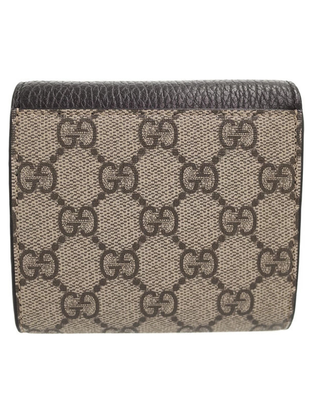 Gucci GG Short Bi fold Marmont Wallet Black